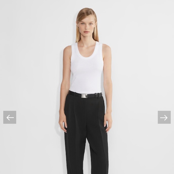 Tops - Aritzia Busy tank top in matte pearl